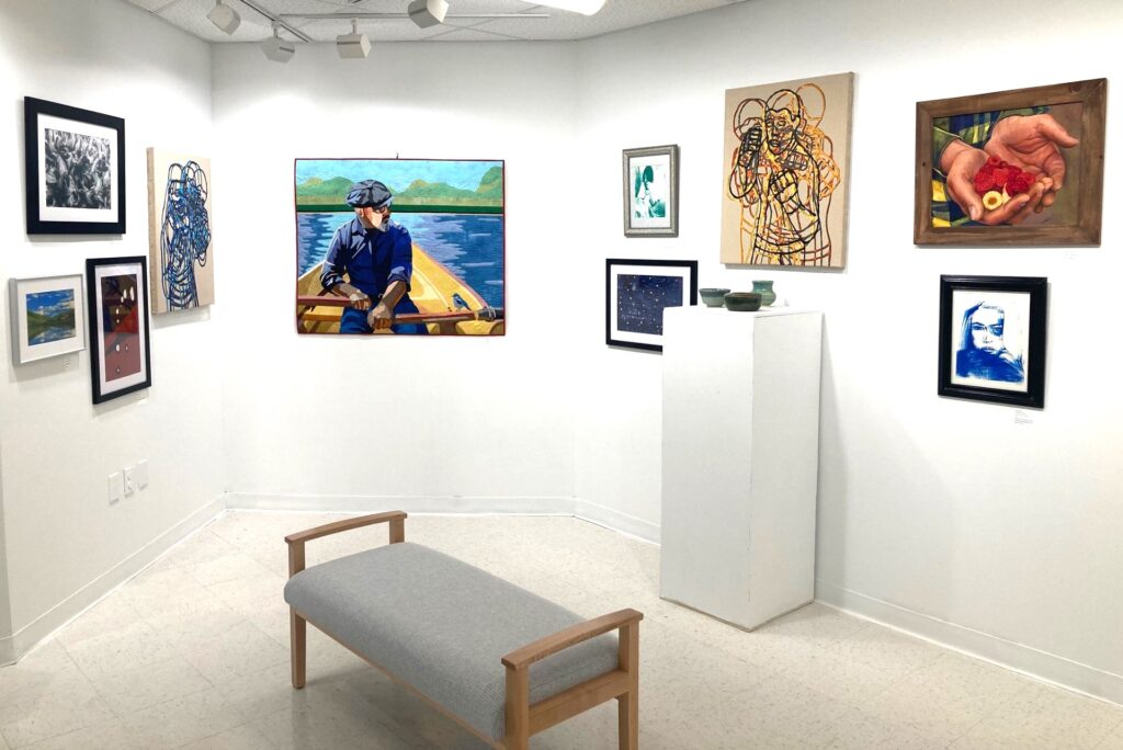 An art gallery
